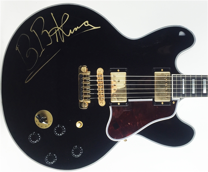 B.B. King Ultra Rare Signed Gibson "Lucille" Personal Model Guitar (PSA/DNA)