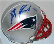 Rob Gronkowski Signed New England Patriots Mini Helmet (PSA/DNA)