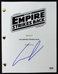 Star Wars: George Lucas Signed The Empire Strikes Back Script (PSA/DNA)