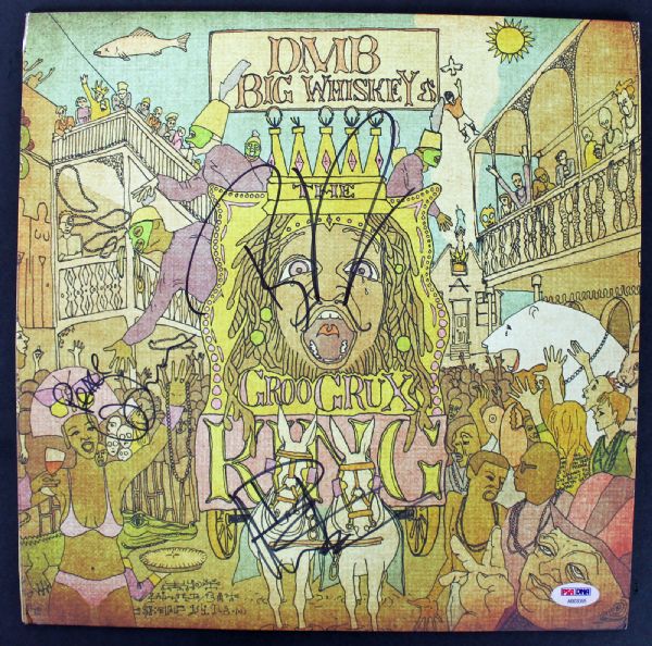 Dave Matthews Band Multi-Signed "Big Whiskey & The Groo Grux King" Album (PSA/DNA)