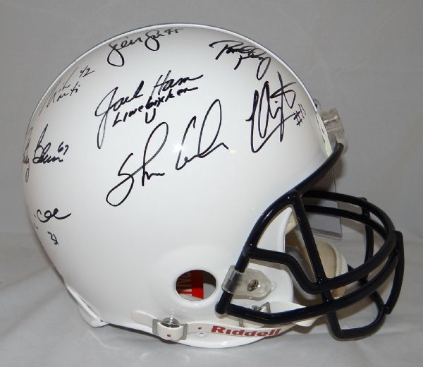 Linebacker U: Penn State Multi-Signed F/S PRO LINE Helmet w/ Lee, Ham, Conlan & Others (JSA)