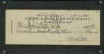 Babe Ruth Signed & Hand Written 1940 Personal Bank Check (JSA)