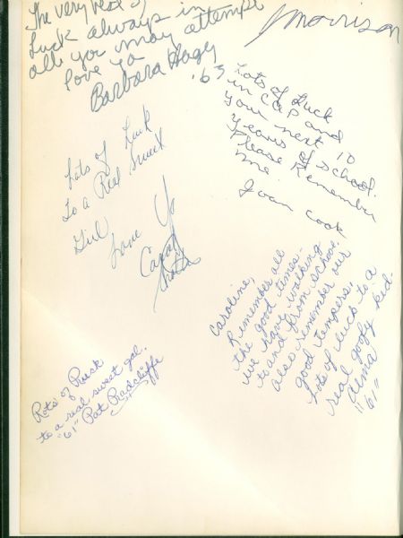 The Doors: Jim Morrison ULTRA-RARE Signed 1961 High-School Yearbook, 1st Time to Surface w/ Great Providence! (PSA/DNA)