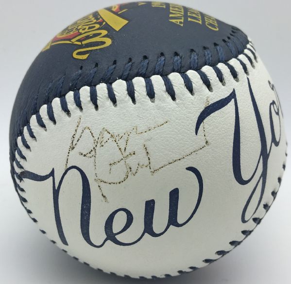 George Steinbrenner Signed 1996 World Series Yankees Baseball (JSA)