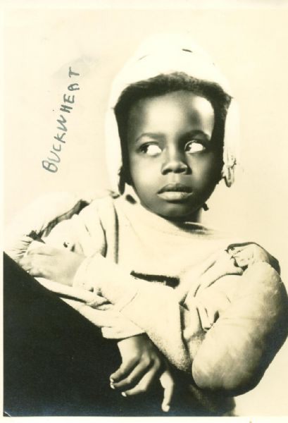 Our Gang: Buckwheat ULTRA-RARE Signed 5" x 7" Photo (PSA/DNA)