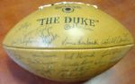 Green Bay Packers First Championship: 1961 Team Signed Official NFL Football w/ BOLD Lombardi! (PSA/DNA)