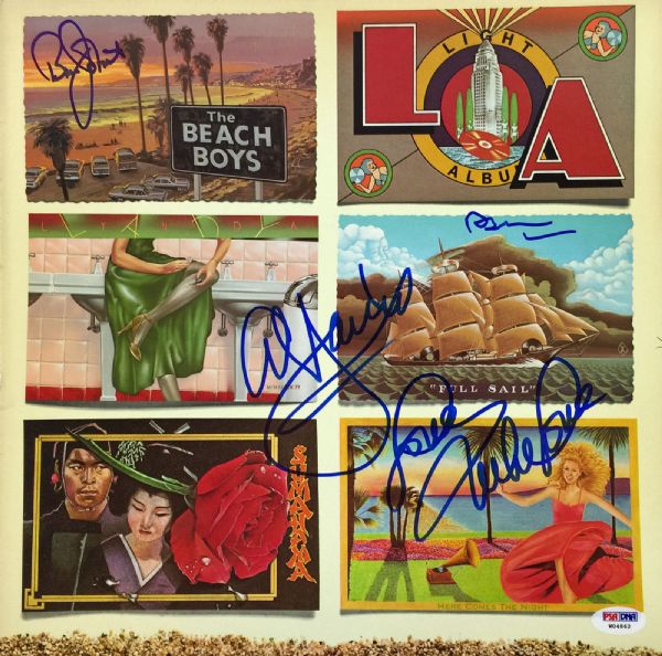The Beach Boys Group Signed "LA: Light Album" Record Album (4 Sigs)(PSA/DNA)