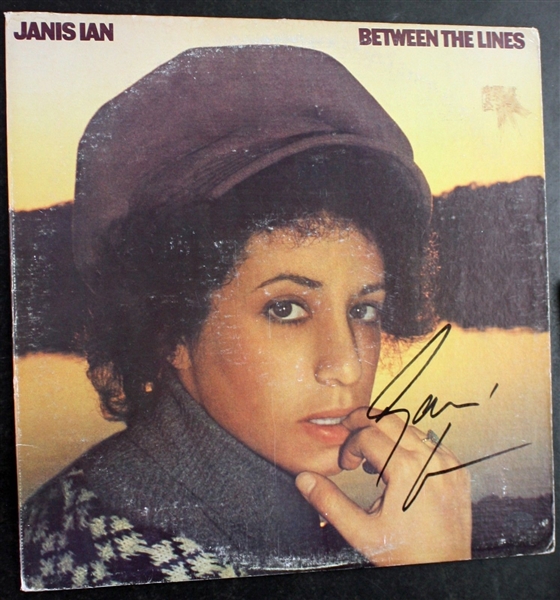 Janis Ian Signed "Between The Lines" Album (JSA)
