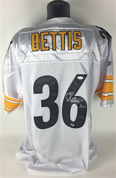 Jerome Bettis Signed Pittsburgh Steelers Jersey (JSA)