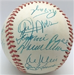 1969 Mets Team Signed ONL Baseball w/ Ryan, Seaver & Koosman! (PSA/JSA Guaranteed)