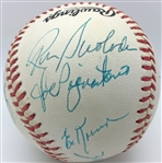 1969 Mets Team Signed ONL Baseball w/ Ryan, Seaver & Koosman! (PSA/JSA Guaranteed)