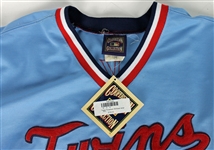 Kirby Puckett Signed Minnesota Twins Majestic Jersey (JSA)