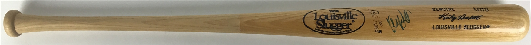 Kirby Puckett Signed Personal Model Baseball Bat (PSA/JSA Guaranteed)