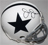 Jerry Jones Signed Cowboys Mini Helmet (PSA/DNA)