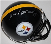 Dan Rooney Signed Pittsburgh Steelers Mini Helmet (PSA/DNA)