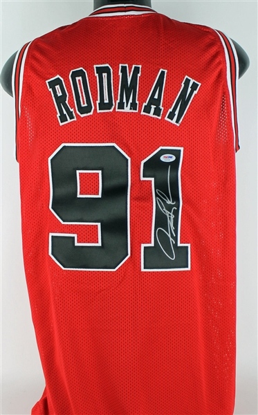 Dennis Rodman Signed Chicago Bulls Jersey (PSA/DNA)