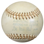 Impressive Casey Stengel Single Signed OAL Baseball (PSA/DNA)