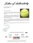 Impressive Casey Stengel Single Signed OAL Baseball (PSA/DNA)