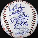 2015 AL All Stars Team-Signed (23) OML Baseball w/ Trout, Pujols, Machado, & More (PSA/DNA)