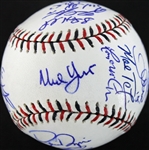 2015 AL All Stars Team-Signed (23) OML Baseball w/ Trout, Pujols, Machado, & More (PSA/DNA)