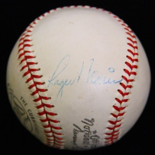 Mickey Mantle & Roger Maris Vintage Dual-Signed ONL Baseball (PSA/DNA)