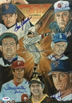 300 Win Club Multi-Signed 9.5 x 13.5 Collage Photo (PSA/DNA)