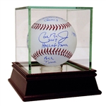 Cal Ripken Jr. Signed & Inscribed HOF ROY MVP IRONMAN 2632 CG Baseball (Steiner Sports)