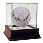 Cal Ripken Jr. Signed & Inscribed HOF ROY MVP IRONMAN 2632 CG Baseball (Steiner Sports)