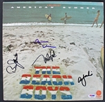 The Beach Boys Group Signed Record Album (4 Sigs): American Summer (PSA/DNA)