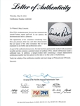 Arnold Palmer Vintage Signed Pebble Beach Model Golf Ball (PSA/DNA)