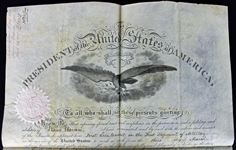 James K. Polk Signed 1847 Military Appointment Document (PSA/DNA)