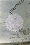 James K. Polk Signed 1847 Military Appointment Document (PSA/DNA)