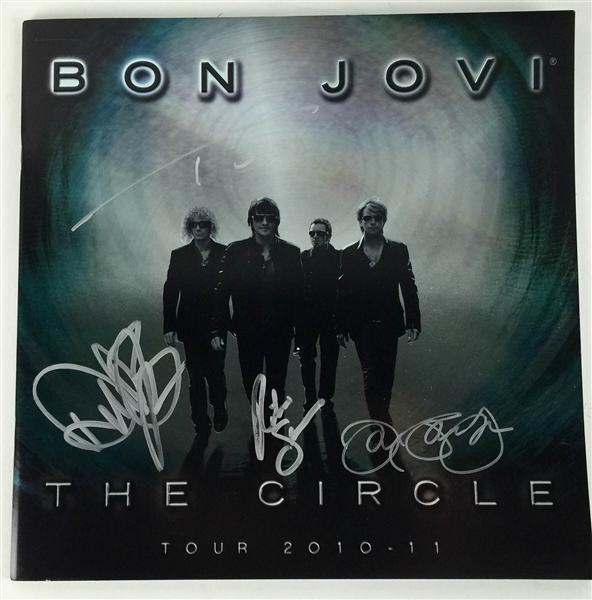 Bon Jovi Group Signed 2010-11 World Tour Program (PSA/JSA Guaranteed)