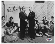 Vin Scully Rare Original Signed Vintage 8 x 10 Photo w/Walter O'Malley (PSA/DNA)