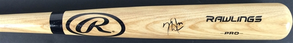 Mike Trout Signed Rawlings Pro Model Big Stick Bat (JSA)