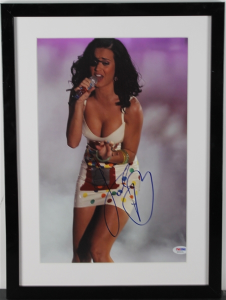 Katy Perry Signed & Framed 11" x 14" Color Photograph (PSA/DNA)