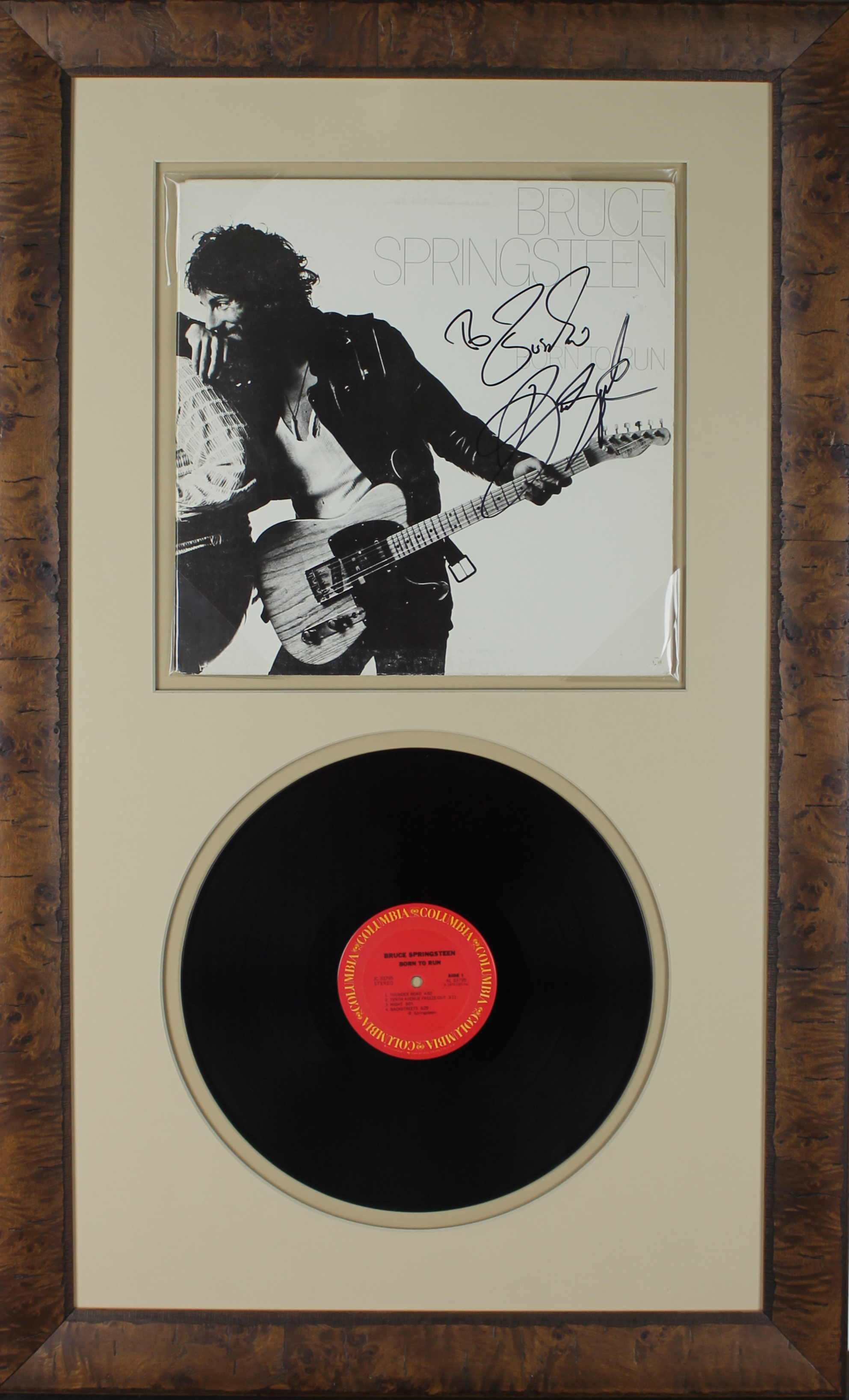 Lot Detail - Bruce Springsteen Signed & Framed 