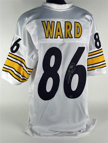 Hines Ward Signed Pittsburgh Steelers Style Jersey (PSA/JSA Guaranteed)