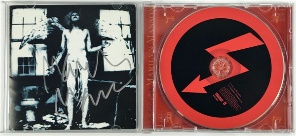 Marilyn Manson Signed "Antichrist Superstar" CD Booklet (PSA/JSA Guaranteed)