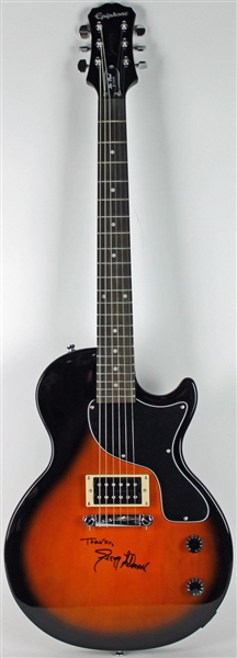 Gregg Allman Signed Les Paul Jr. Epiphone Model Guitar (PSA/DNA)