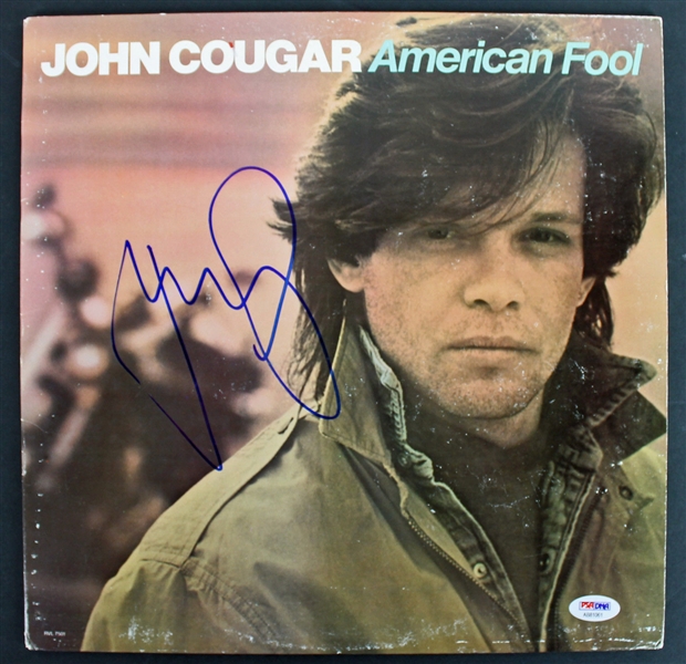 John Mellencamp Signed "American Fool" Album Cover (PSA/DNA)