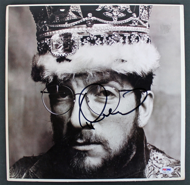Elvis Costello Signed "King of America" Album Cover (PSA/DNA)