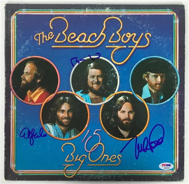 The Beach Boys Signed "15 Big Ones" Album w/ 3 Sigs (PSA/DNA)