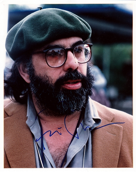 Francis Ford Coppola In-Person Signed 8" x 10" Color Photo (PSA/JSA Guaranteed)