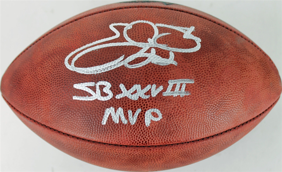 Emmitt Smith Signed Super Bowl XXVIII Football (PSA/DNA)