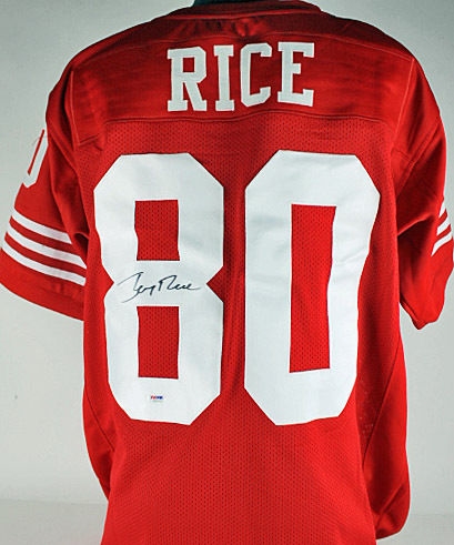 Jerry Rice Signed 49ers Jersey (PSA/DNA)