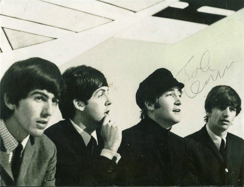 The Beatles: John Lennon, Paul McCartney & Ringo Starr Signed 6" x 8" Original Photo (PSA/DNA)