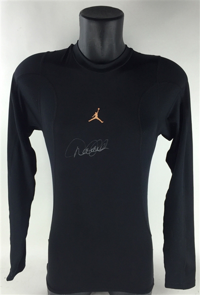 Derek Jeter Signed Game Issued Jordan Under Shirt (Steiner Sports)