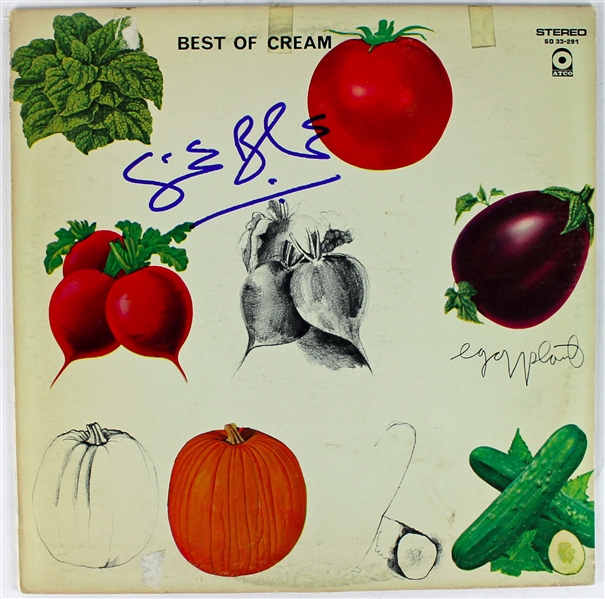 Cream: Ginger Baker Near-Mint Signed "Best Of Cream" Album (PSA/DNA)