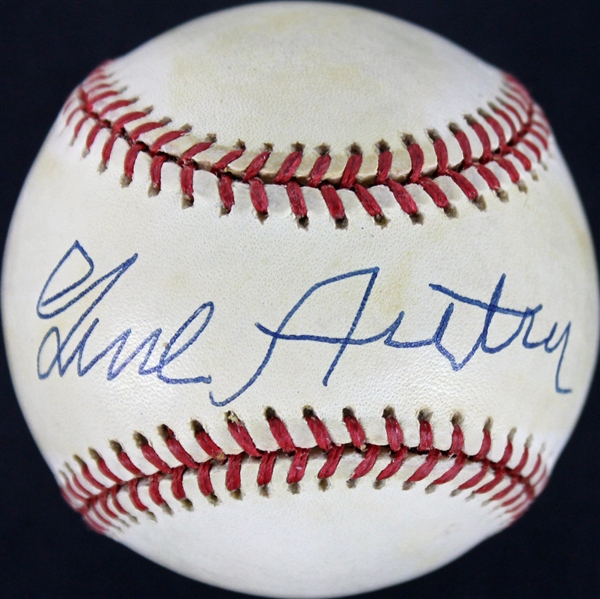 Gene Autry Signed OAL Baseball (PSA/DNA)